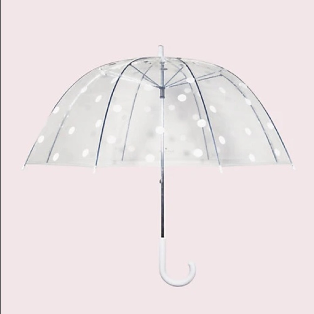Kate Spade Clear Dot Umbrella